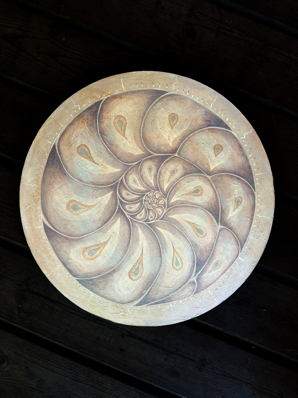 Ancient Ammonite - Print